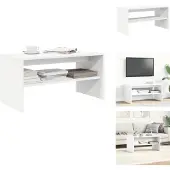 vidaXL Tv-meubel 80x40x40 cm bewerkt hout wit
