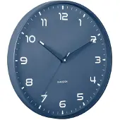 Karlsson Orgullo classic Wandklok | Ø40cm | Classic blauw