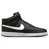 Nike Court Vision Mid Next Nature Sneakers Zwart Wit
