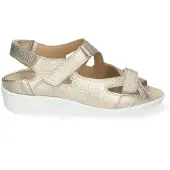Durea 7419 wijdte G Sandalen | Maat 7.5 Dames Goud