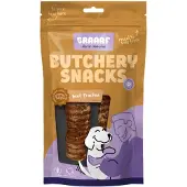 Braaaf 10x Hondensnack Butchery Beef Trachea 85 gr