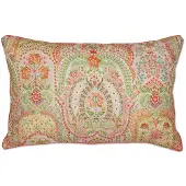 Pip studio Sierkussen Jabali Flower Quilted Koraalrood (45 x 70 cm)