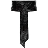 Iro Paris Nera Reptile Black Maat: 75 | Riemen Outlet | Dames | Zwart