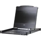 Aten CL6700MW-ATA-AG rack console 43,9 cm (17.3") Zwart 1U