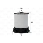 Valeo 587106 Brandstoffilter