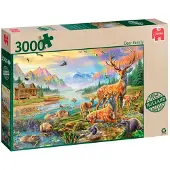 Jumbo Premium Collection - Deer Family - Legpuzzel - 3000 stukjes