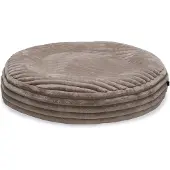 Designed By Lotte Hondenkussen Reza Rond Beige 95 x 95 x 20 cm