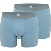 Sloggi Boxershorts 'GO ABC 2.0' duifblauw / grijs