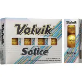 Volvik - Solice Golfballen - Goud - 12 stuks