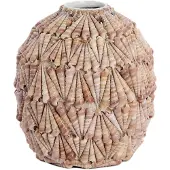 Light & Living vaas shell Ø25.5x28cm -
