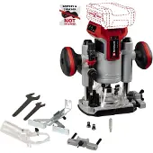 Einhell Professional Accu Bovenfrees TP-RO 18 Li BL Solo - Power X-Change - 18 V/Li-ion - 6 en 8 mm spantang - Koolborstelloze motor - Incl. diverse accessoires - Excl. accu en lader