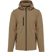 Kariban 3-laagse uniseks softshelljas met afneembare capuchon en mouwen K422
