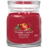 Yankee candle red apple wreath signature medium jar |