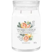 Yankee candle white spruce & grapefruit signature large jar |