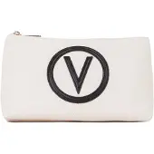 Valentino Utensil zak Covent Soft Cosmetic Case Naturale / Nero Crème