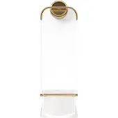 Maytoni LED-wandlamp Cabaret, messing / goud, Woon-/ Eetkamer, metaal, LED wandlamp