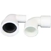 Talamex Outlet Elbow Electric Toilet Wit