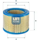 Ufi 27.D56.00 Luchtfilter