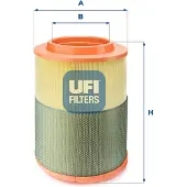 Ufi 27.B44.00 Luchtfilter