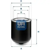 Ufi 27.F30.00 Luchtfilter