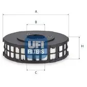 Ufi 27.B26.00 Luchtfilter