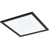 Eglo Plafonnière Zigbee Salobrena-Z 45x45cm zwart