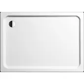 Kaldewei Duschplan XXL douchebak plaatstaal rechthoekig 100x140x6.5cm Styropordrager wit 432748040001