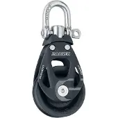 Harken Single Swivel Pulley 45 Mm Zwart