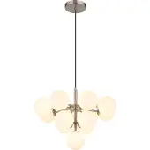 Globo Lighting Nikkel hanglamp Grappy 13 lichts