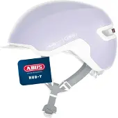 ABUS Fietshelm HUD-Y pure lavender S - 51-55 cm - paars - Geschikt voor gebruik op elektrische fietsen - stadsfietsen - 280 g