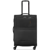 Roncato Metropolitan 4 wielen Trolley 66 cm met uitbreidingsplooi zwart