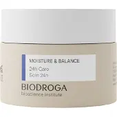 Biodroga Moisture & Balance 24h Care 1.7 oz met Hyaluronzuur + Cica - Verzachtend - Hydratatie - VRIJ van minerale olie Parabenen Siliconen Kleur
