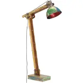 vidaXL Vloerlamp E27 meerkleurig