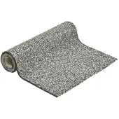 vidaXL Grindfolie 400x100 cm grijs