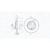 MAGNETI MARELLI 360406139001 Remschijf