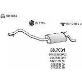ASSO 58.7031 Einddemper