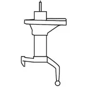 KYB 331019 Schokdemper