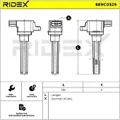 RIDEX 689C0329 Bobine