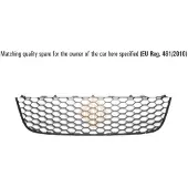 ISAM 0933710 Ventilatiegrille, bumper