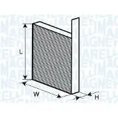 MAGNETI MARELLI 350203062820 Interieurfilter