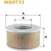 WIX FILTERS WA6733 Luchtfilter