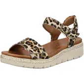 Tamaris Sandaal camel / ombergrijs / zwart