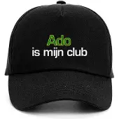 Beechfield Pet met tekst: ADO is mijn club