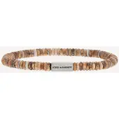 Steel & Barnett - Kralenarmband Heren - Landschapsjaspis - Maat M