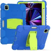 Romon Schokbestendige Samsung Galaxy Tab S7 FE Hoes – Hybride 3-Laags Bescherming