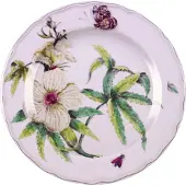 Meander Bord metaal Botanisch dessert Ø26cm