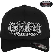 Gas Monkey Garage Flexfit Baseball Cap GMG-92-GMG9902-CB37 Black-S/M