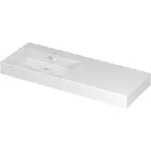 Ink Wastafel unlimited 1200x450x110 mm glans wit 0202191