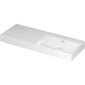 Ink Wastafel unlimited 1200x450x110 mm glans wit 0202205