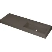 Ink Wastafel momento 1400x450x90 mm quartz beton 3421458